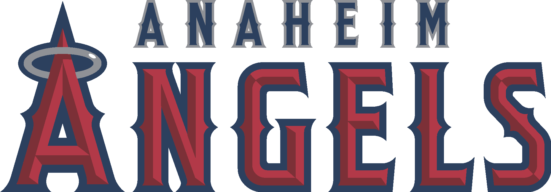 ANAHEIM ANGELS Simple Logo Vector Logo
